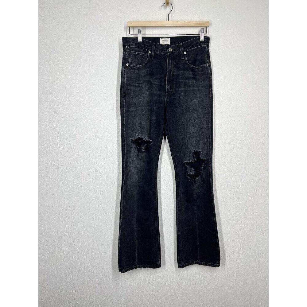 Citizens Of Humanity Premium Vintage Black Wash Jeans Size 27 High Rise